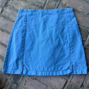 Size Small Baby Blue Brandy Melville Cara Skirt